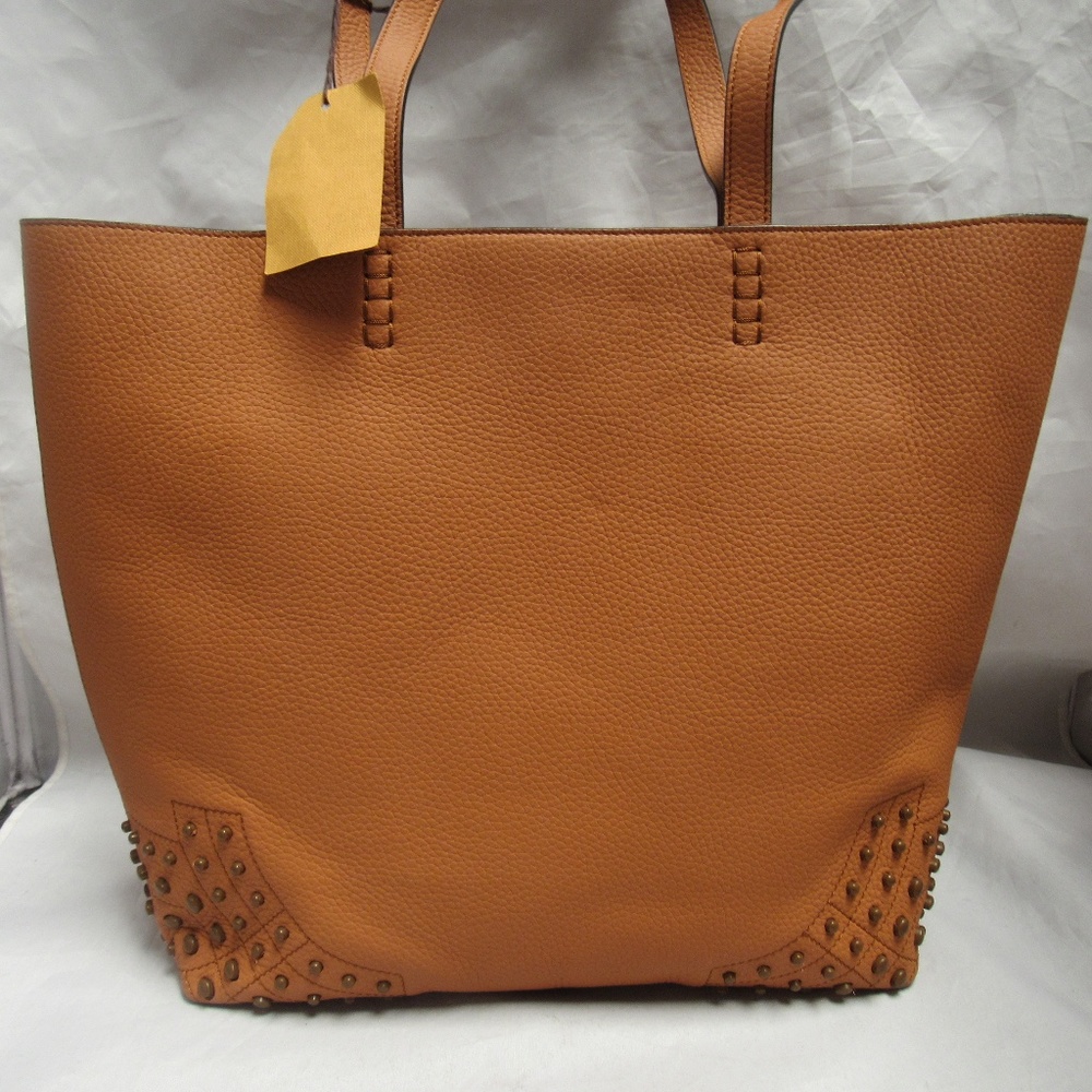 Tod's Brown Leather Gommini Detailed Tote - Picture 2 of 6